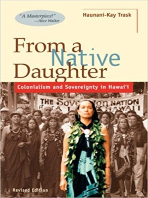 Title details for From a Native Daughter by Haunani-Kay Trask - Available